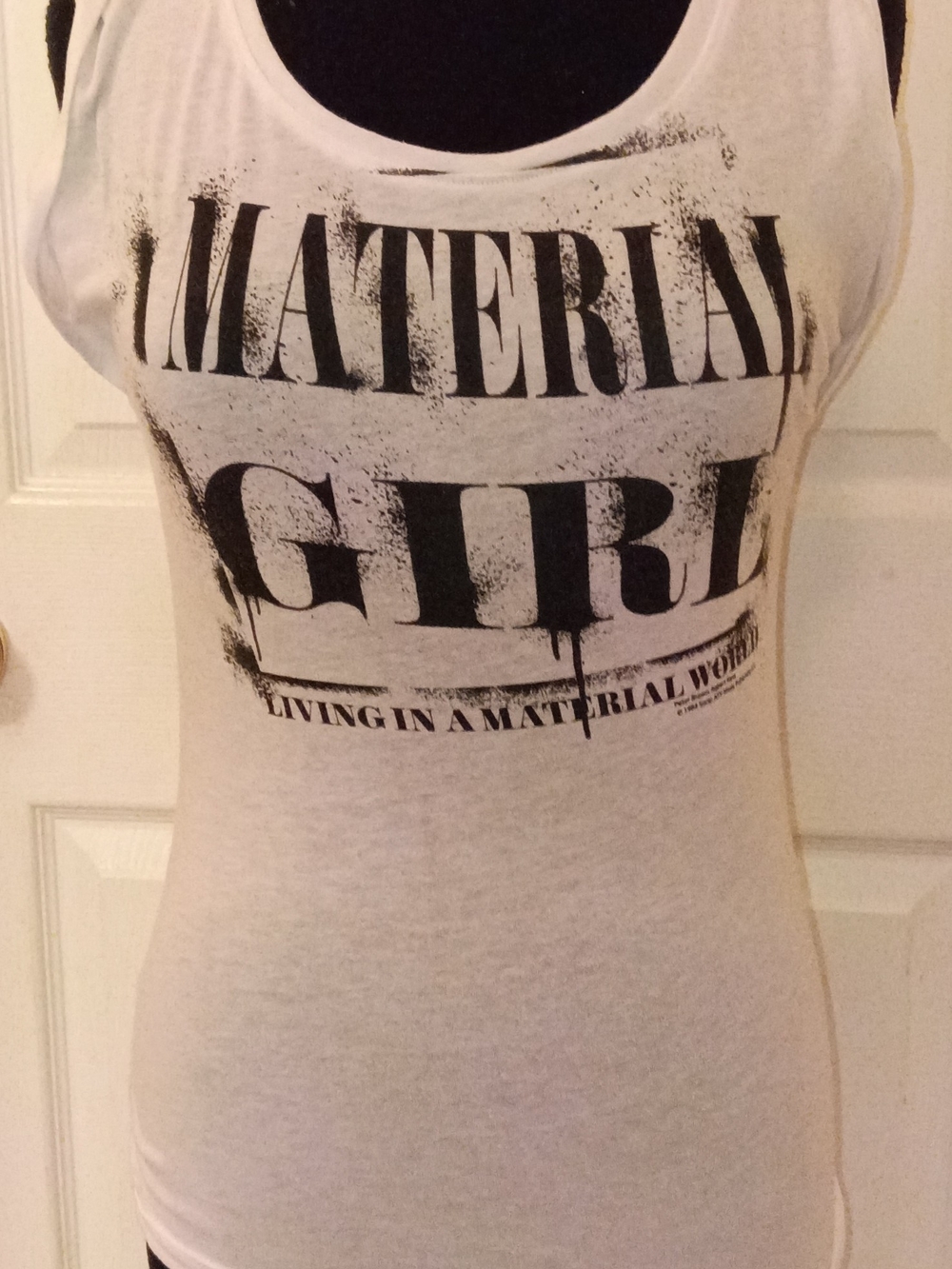Madonna "Material Girl" Graphic Tank Top